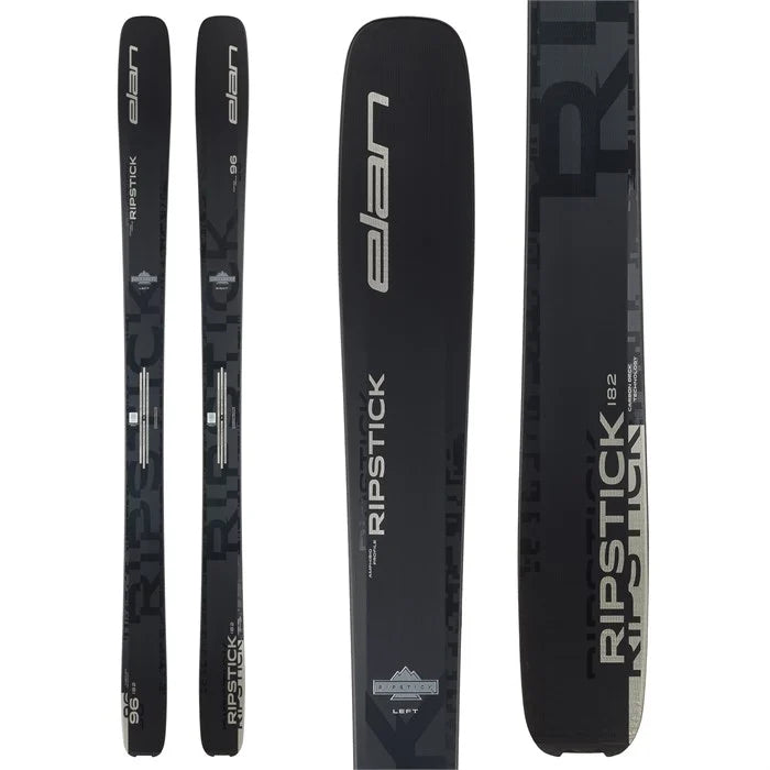 Elan Ripstick 96 Black W/Tyrolia Attack 14 Bindings - 2025