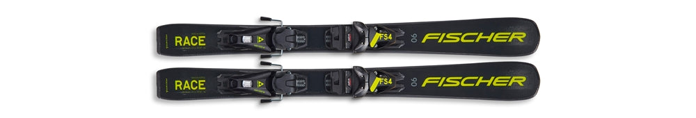 Fischer RC4 Race JR (130-150) Skis W/ FS7 Bindings - 2023