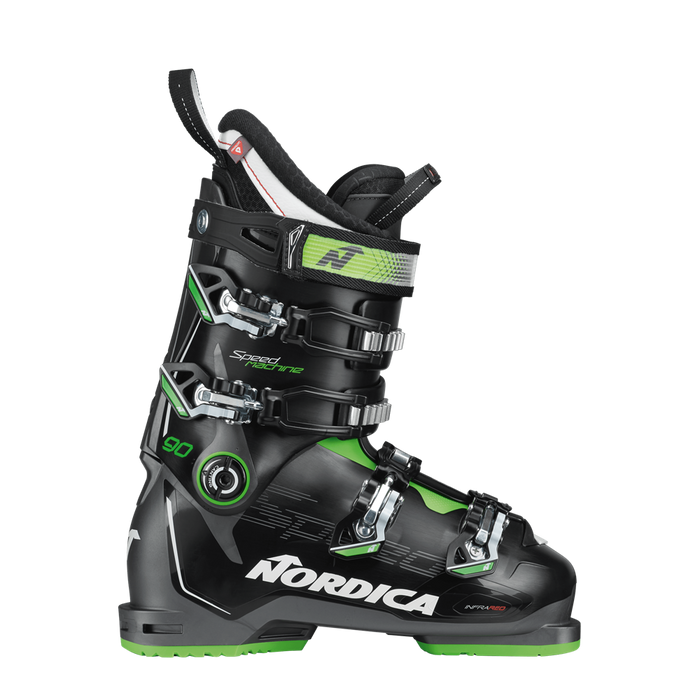 2023 Nordica Speedmachine 90 Men's Ski Boots (Anthracite/Black/Green)