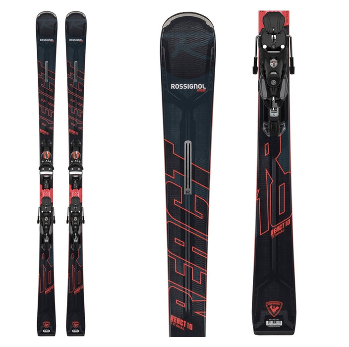 Rossignol React 10 TI W/ SPX 12 Konect Bindings 2022