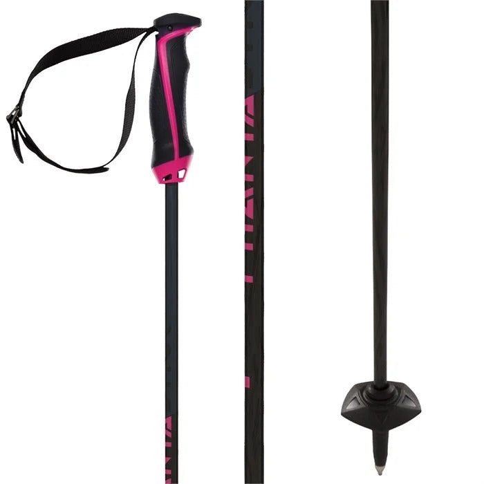 Volkl Phantastick Carbon Ski Pole (Black/Pink) - 2023