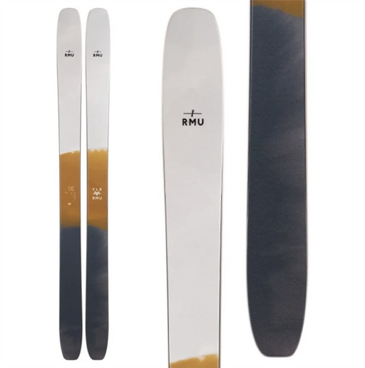 RMU YLE 110 Wood Skis Topsheet and Base Graphic